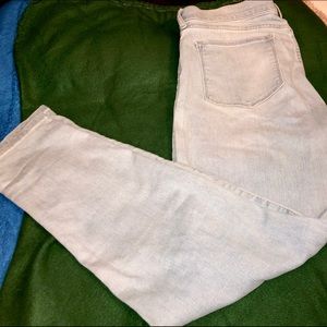 Washed style jeans.                             17